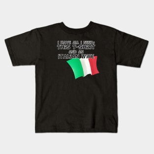 Italian Kids T-Shirt